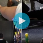 Lewisham Stabbing Video Fitzgerald Carty, 66, arrested after failed stabbing attempt in Lee High Road petrol station