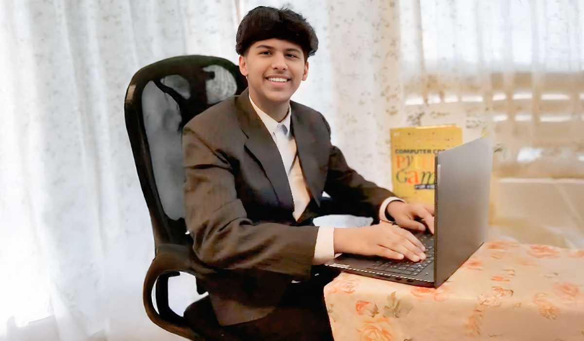 Ilford teenager GhaniRahan, 14, is winner of the BYITCPython Code Challenge 2025