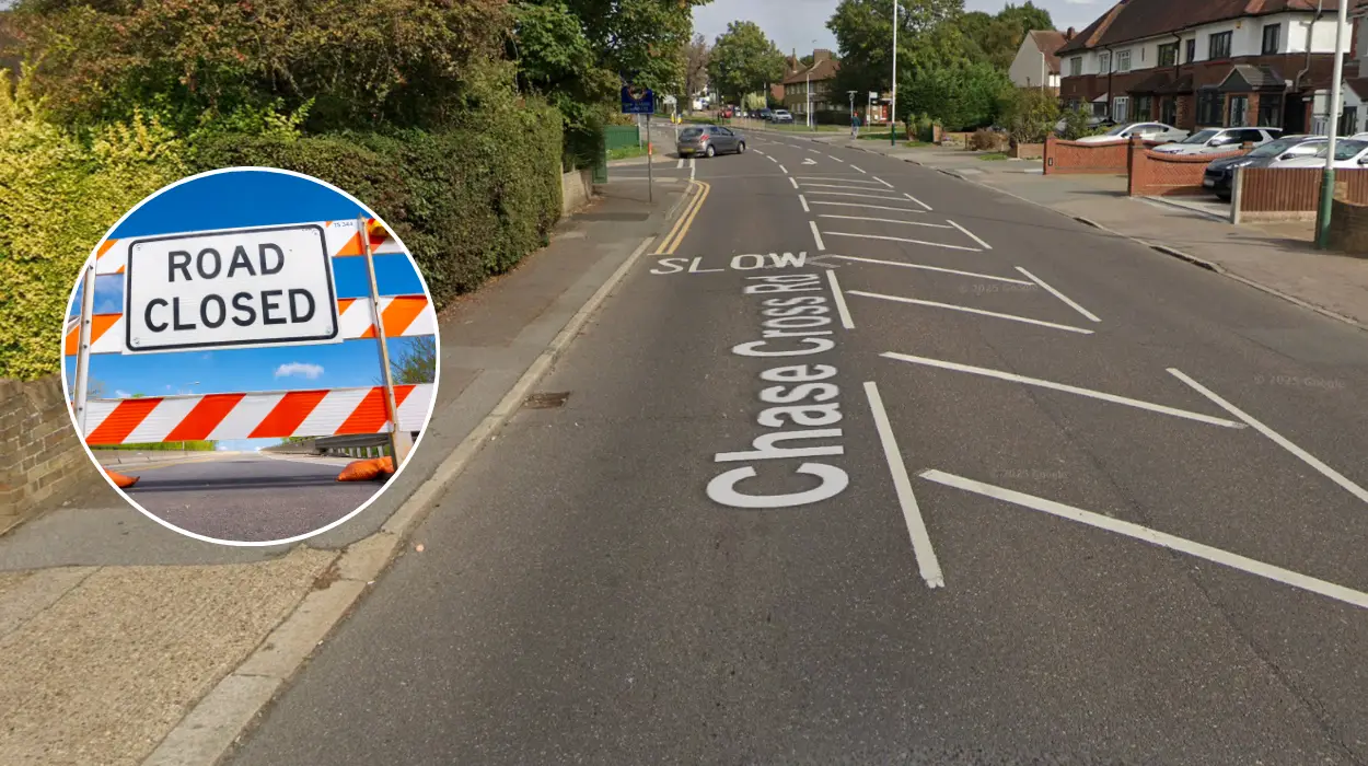 Chase cross road Winifred Avenue among others to close for maintenance works