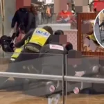 Man threatens staff outside JD Sport Westfield Stratford