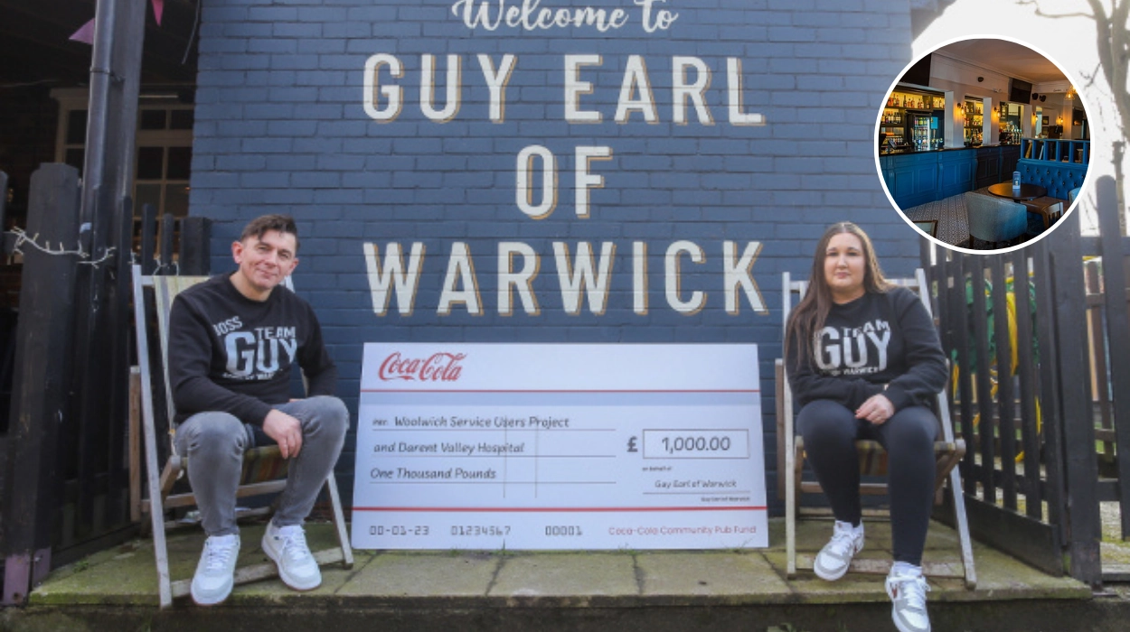South East London The Guy Earl of Warwick pub in Welling invested £1,000 in community-focused initiatives