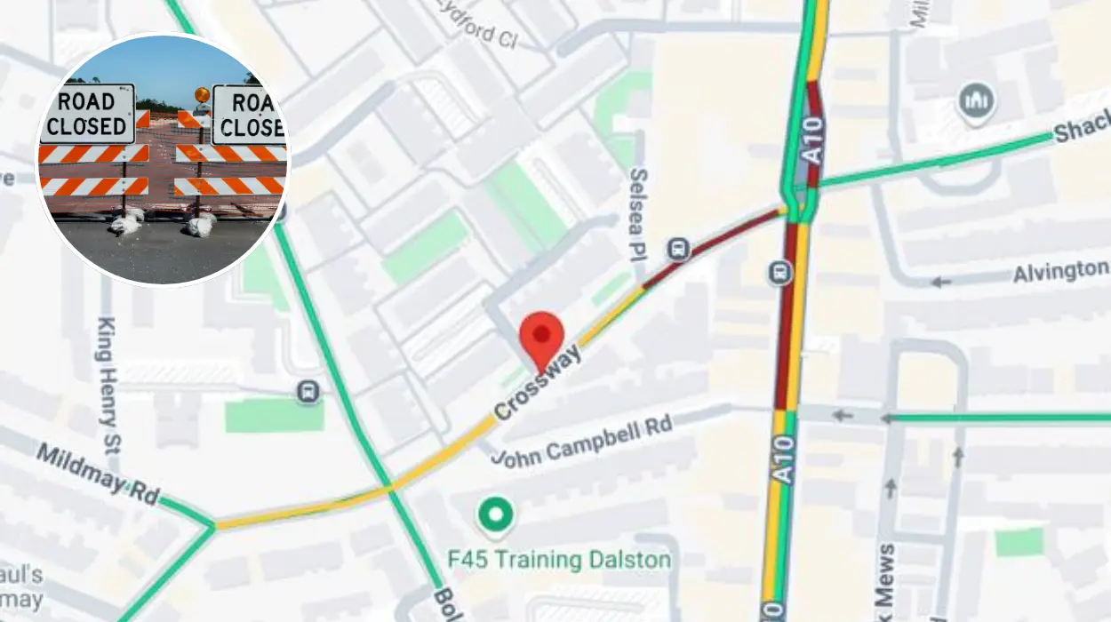 Crossway in Dalston shut for hours after mystery police incident – road now reopened