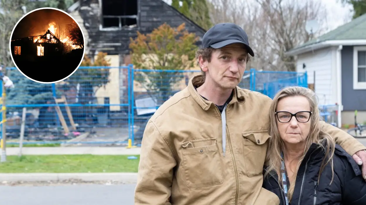 'I could hear her screaming': Man recounts rescuing partner from deadly house fire