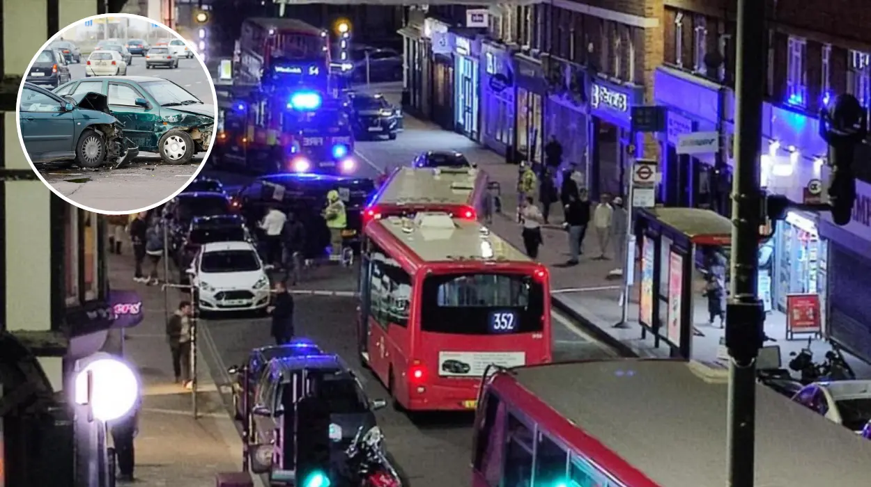 Man Arrested on Suspicion of Drunk Driving After Multi-Vehicle Crash on Beckenham High Street