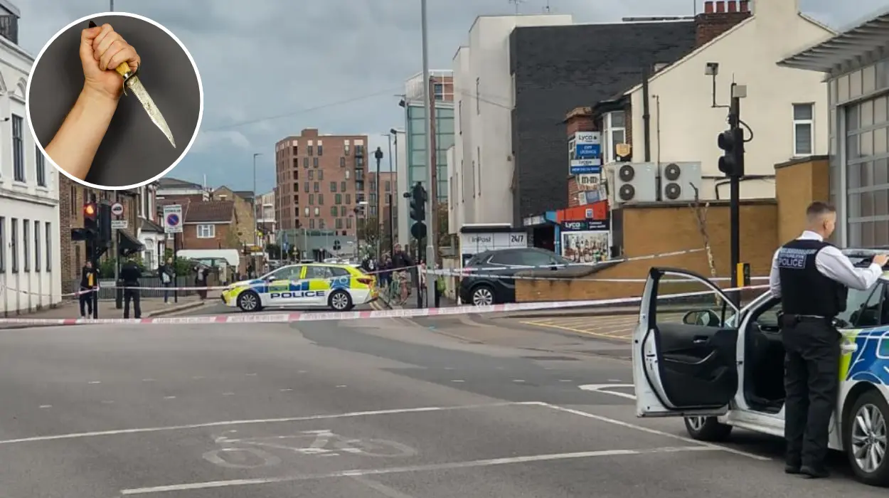 Man in his 50s rushed to hospital after stabbing outside Leyton Fire Station