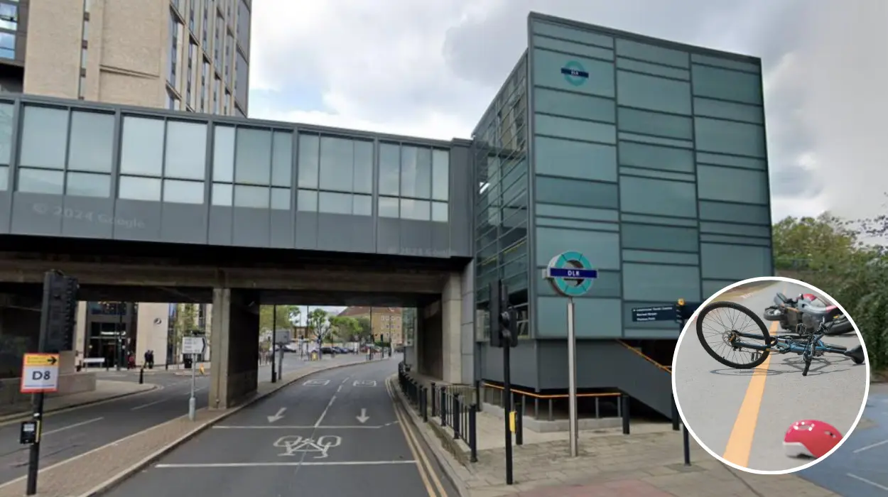 Tower Hamlets Collision: Cyclist Injured in Crash Near Westferry DLR as Salter Street in Canary Wharf Closed by Police