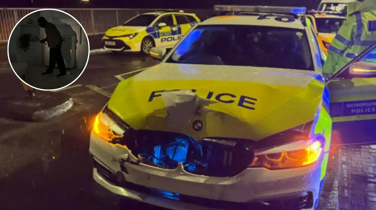 Two burglary suspects arrested after police chase through south east London