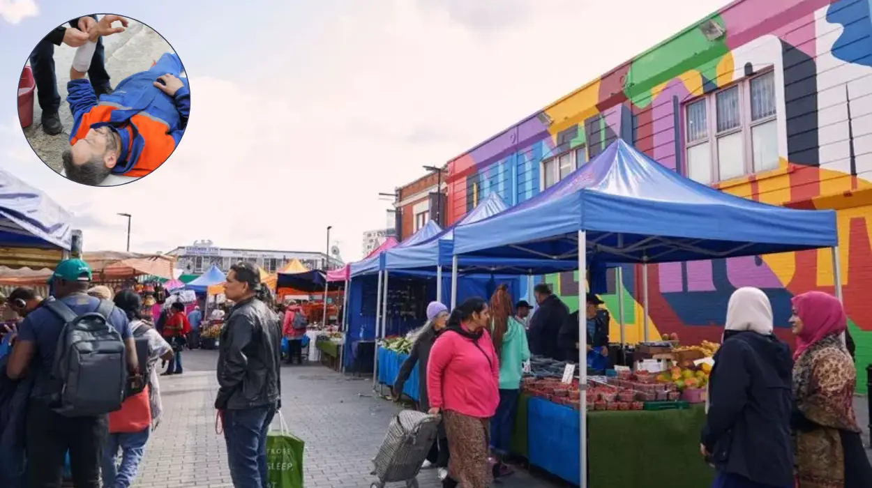 Man still fighting for life two days after alleged Hackney market attack