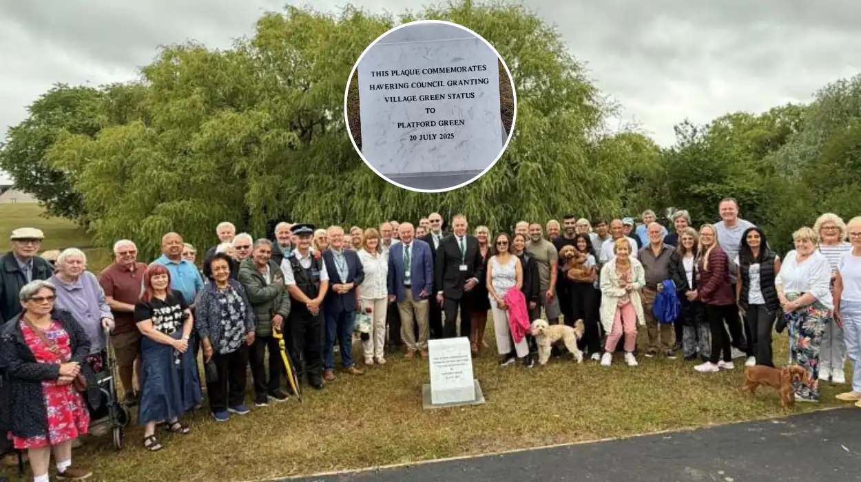 Platford Village Green Dedication Marks Havering’s Emerson Park Green Space Protection