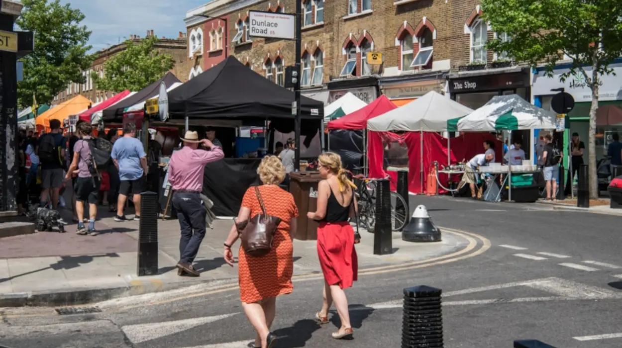 Hackney’s Historic Market Becomes Car-Free and More Strollable