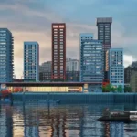 Howells wins approval for Orchard Wharf 1,365-bed housing