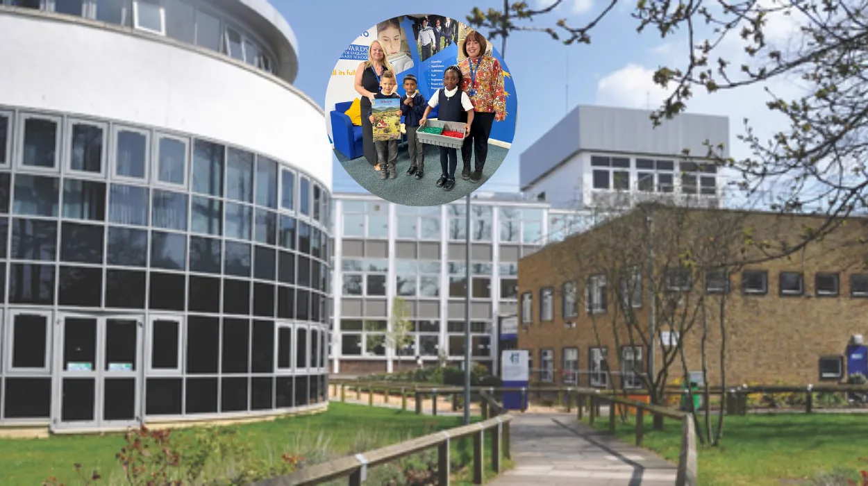 Havering Adult College Donates Books, K’Nex to St Edward’s