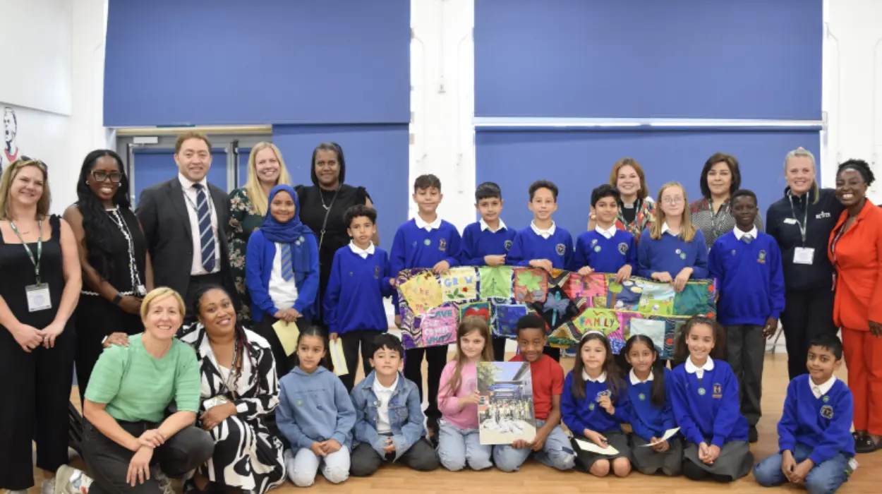 Leytonstone Primary Assembly Promotes Street Safety with Police Help