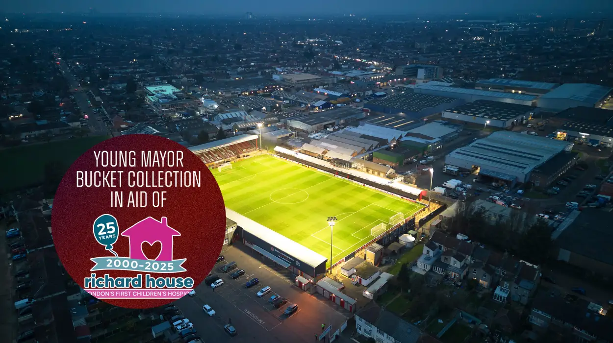 Raspreet Singh Leads Charity Collection at Dagenham & Redbridge Match