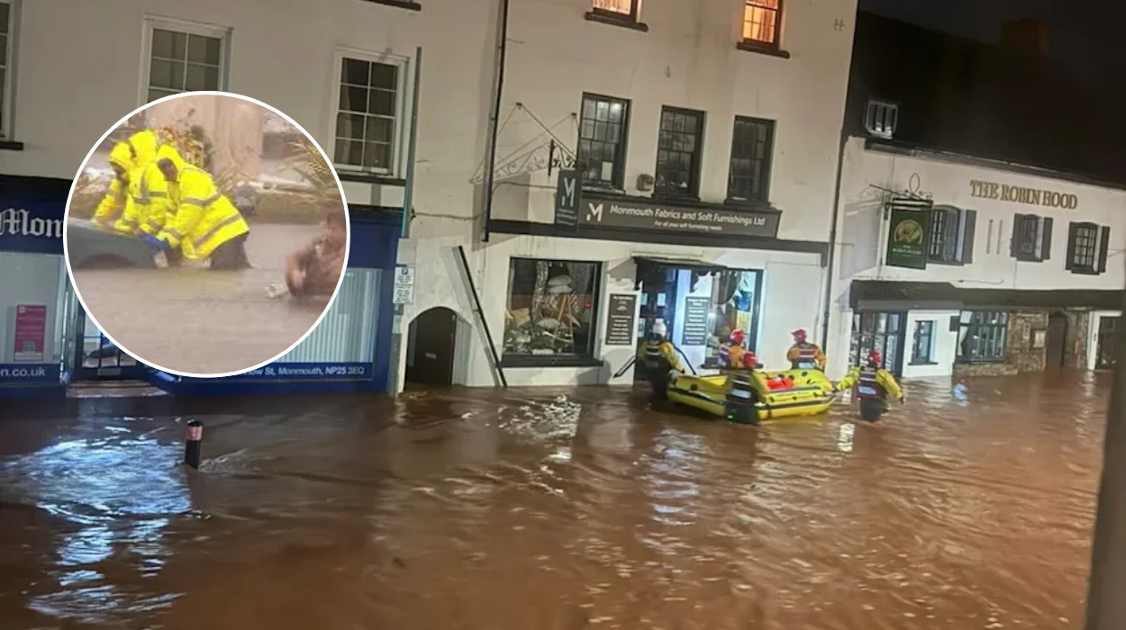 Storm Claudia Floods London, South East; Cold Snap Looms