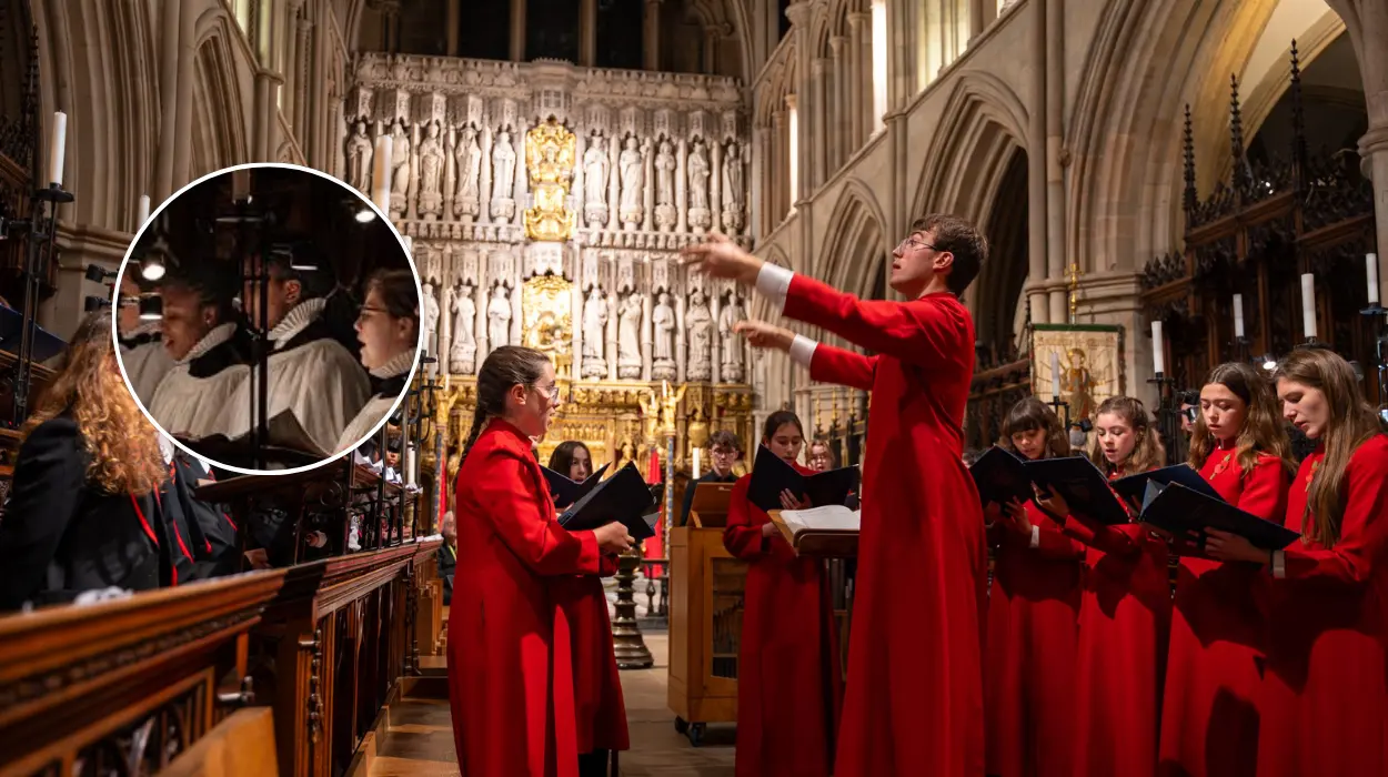 Tower Hamlets pupils sing with Sizewell Creative at Southwark Cathedral
