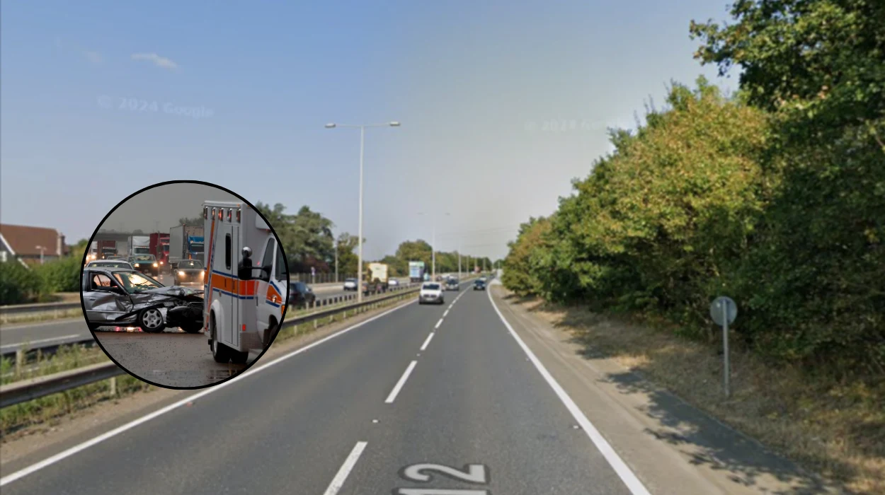 A12 Bow Roundabout Crash: Man Hospitalised After East London Collision