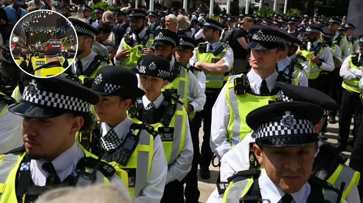 British police forces to make arrests over 'globalise the intifada' chants