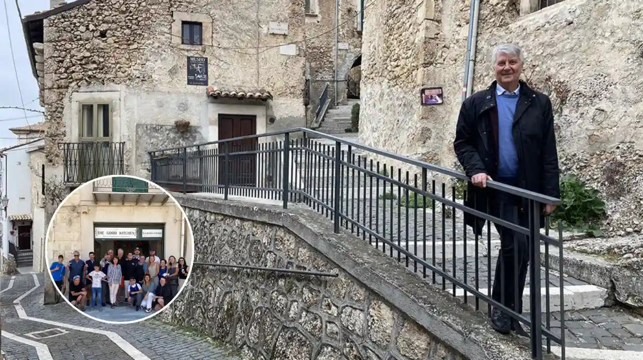 British retiree Nick Millard slashes costs in Italian village