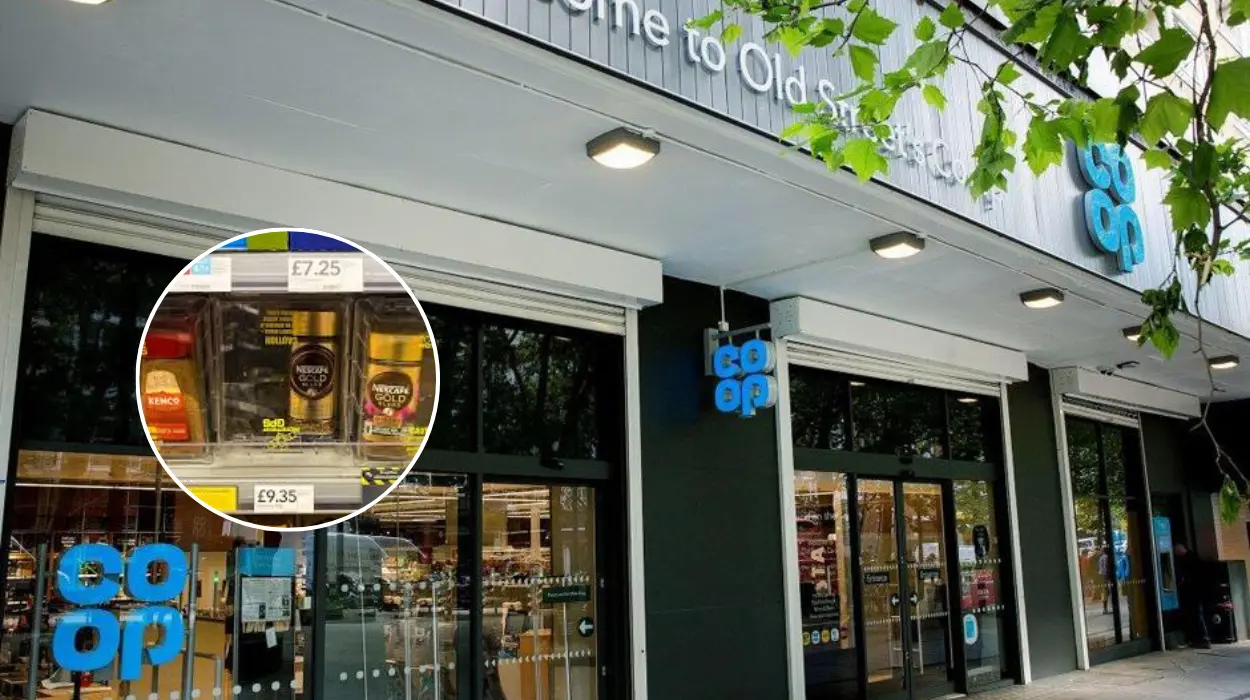 Co-op Locks Nescafé Gold in GPS Boxes at East London Canning Town Store