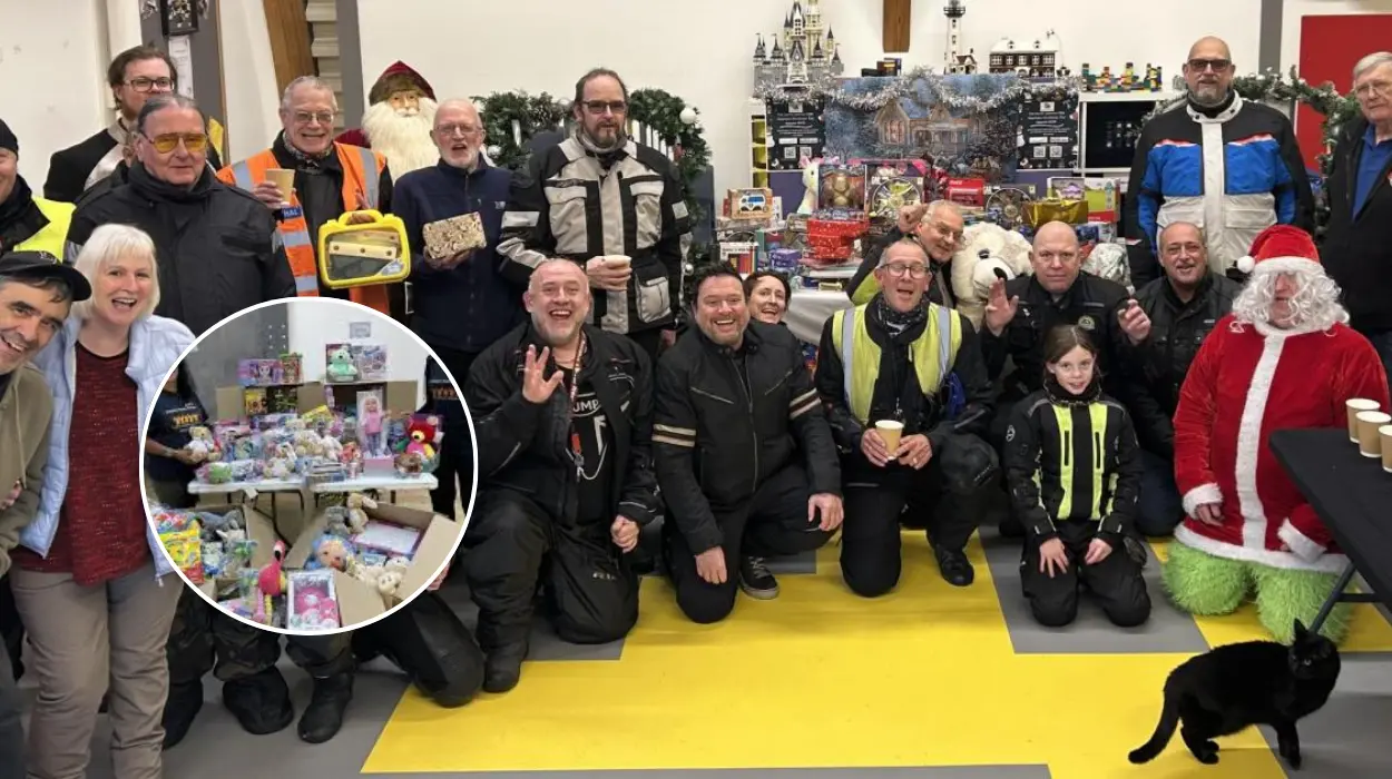 East London Bikers Boost Newham Toy Appeal with 300+ Toys