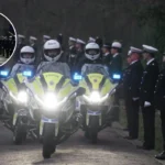 Full ceremonial funeral for Essex police motorcycle officer who died on duty