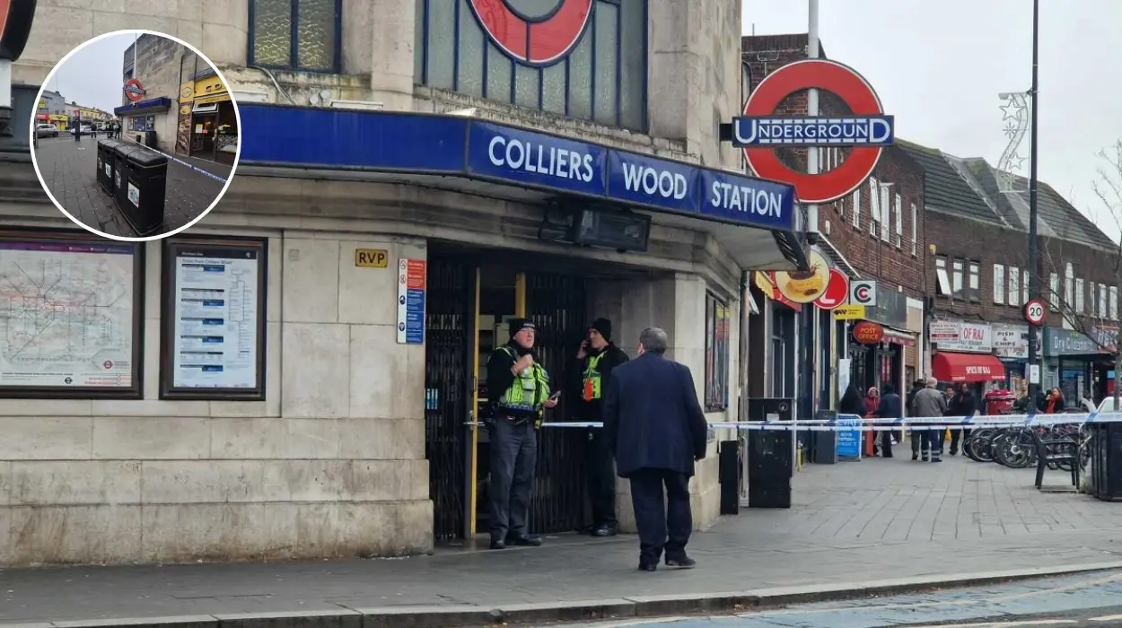 Major police presence outside London Underground station after man in his 20s stabbed