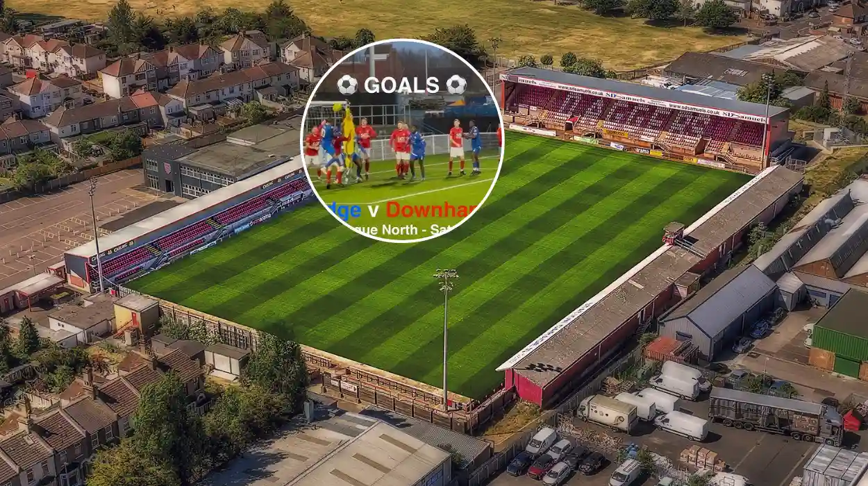 Malachi Napa Scores as Redbridge Draw Downham Town