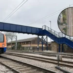 New Barking Kennedy Road Footbridge Reopens by Network Rail