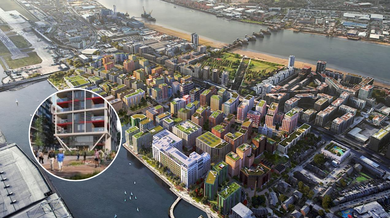 Newham Approves 7,172 Homes at Royal Victoria Dock