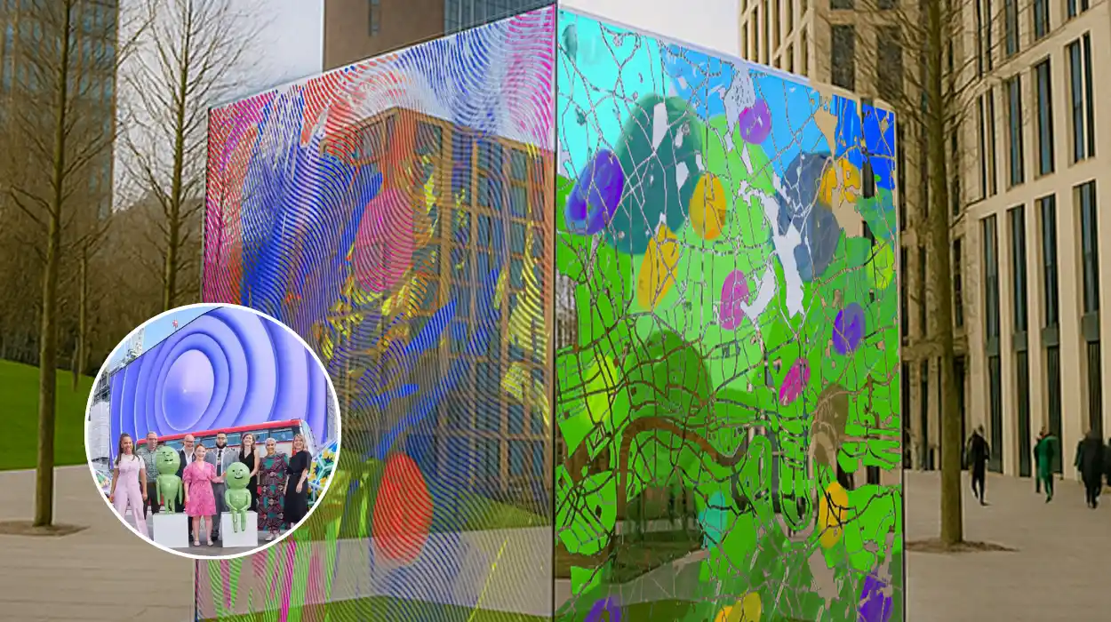 Reflections I: Russ Jones' Mirrored Cube Hits East Village