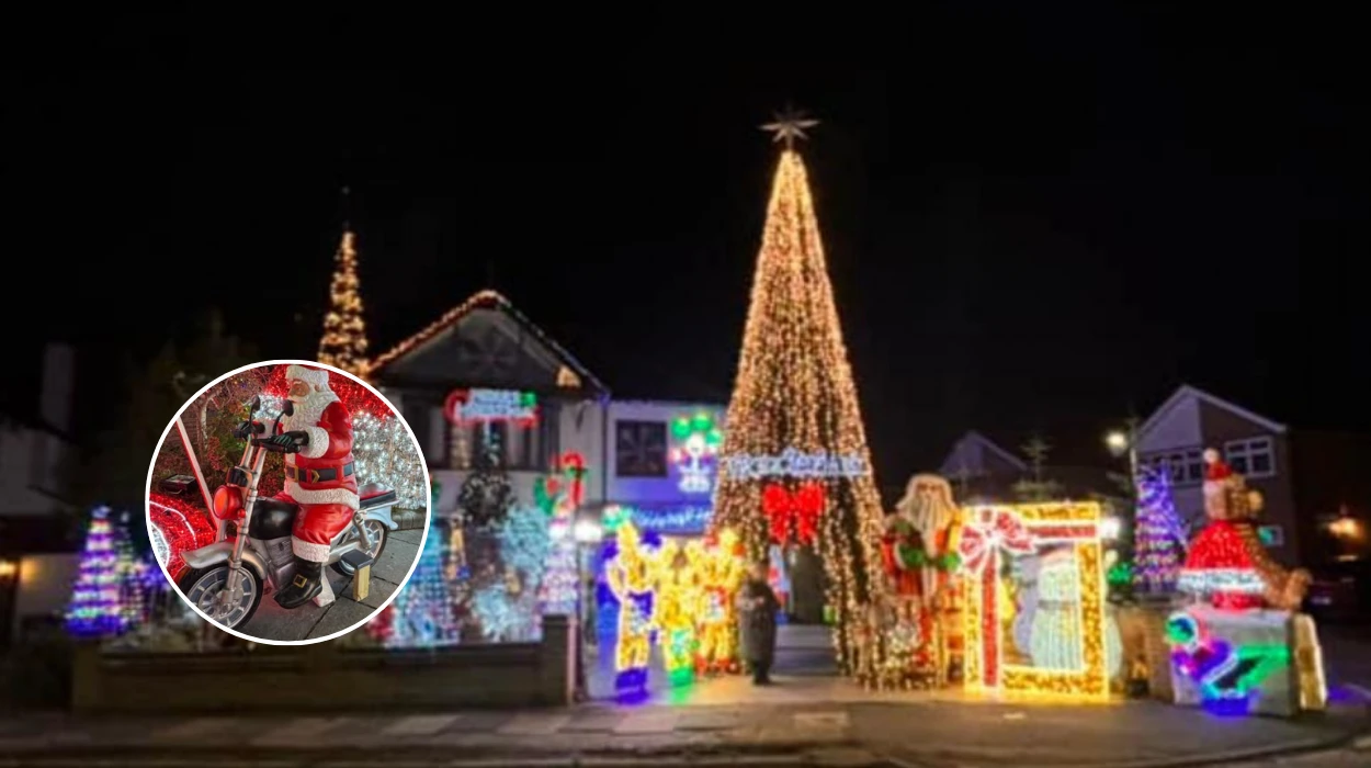 Romford Wonderland Unveils Santa Motorbike Christmas Props