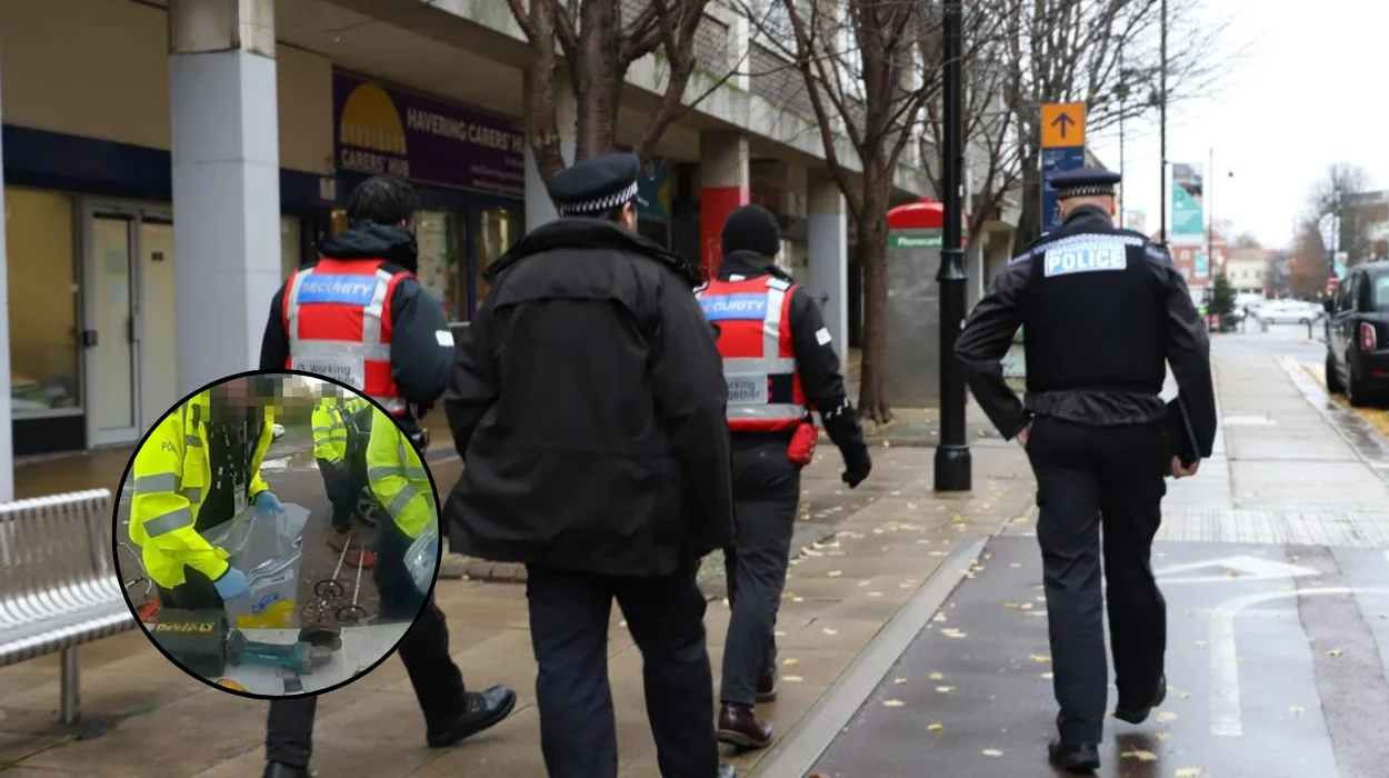 Undercover Police Operation in Romford: Four Arrests Made