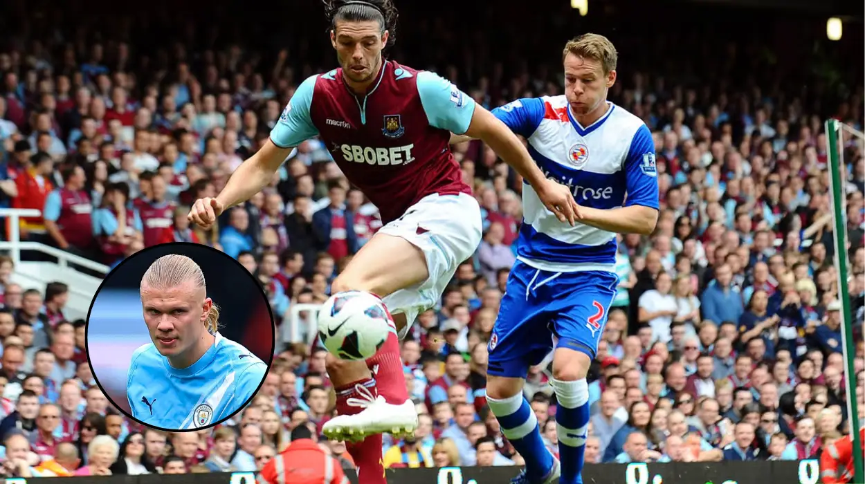 West Ham Fans Chant BTECH Andy Carroll at Haaland