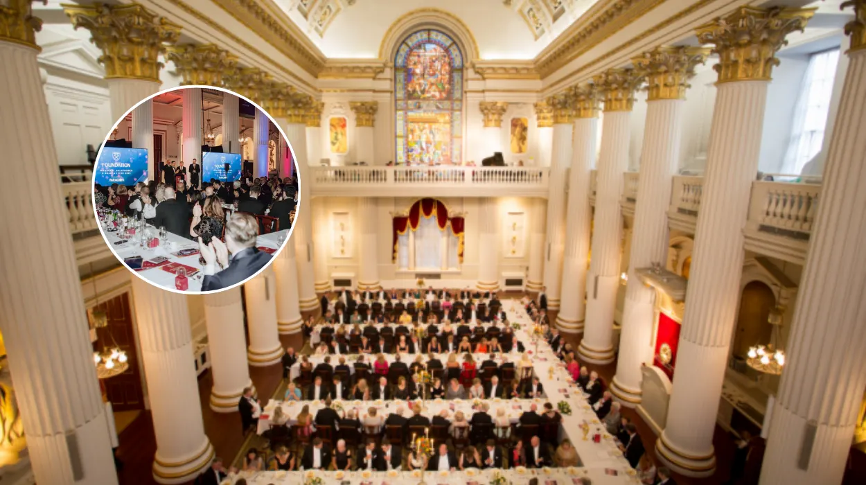 West Ham Foundation Gala at Mansion House with Dame Langley