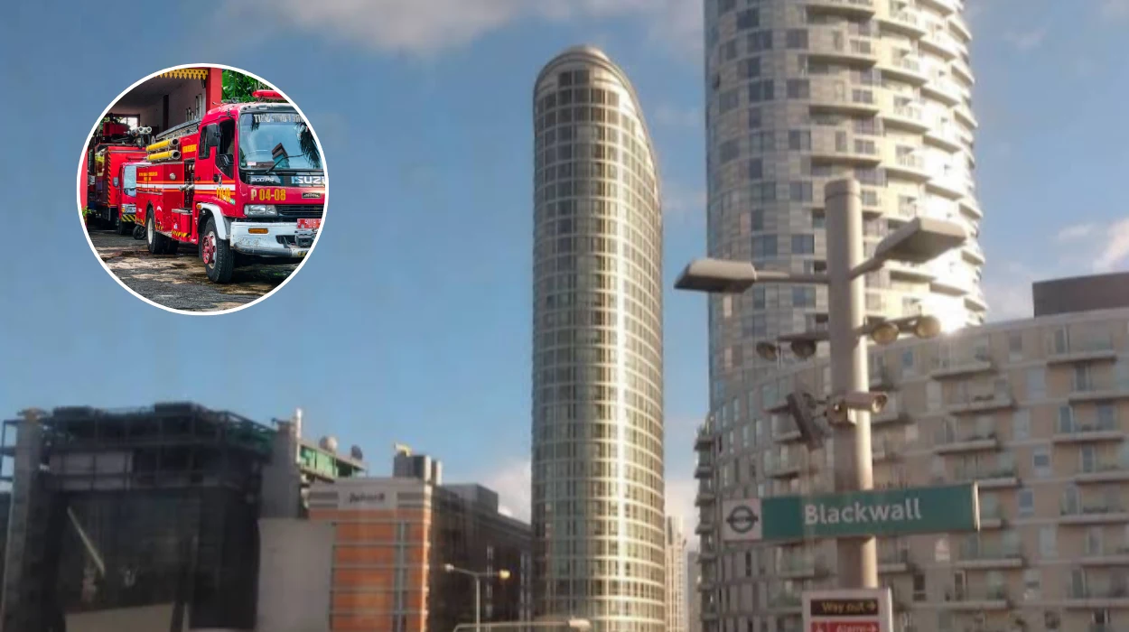 60 Firefighters Battle Blackwall Data Centre Blaze