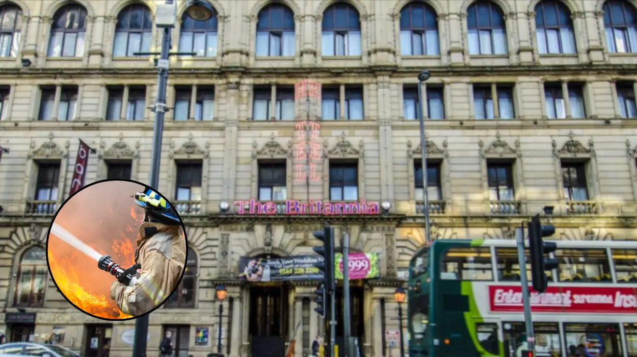 Canary Wharf Firefighters Tackle Migrant Hotel Blaze Alert