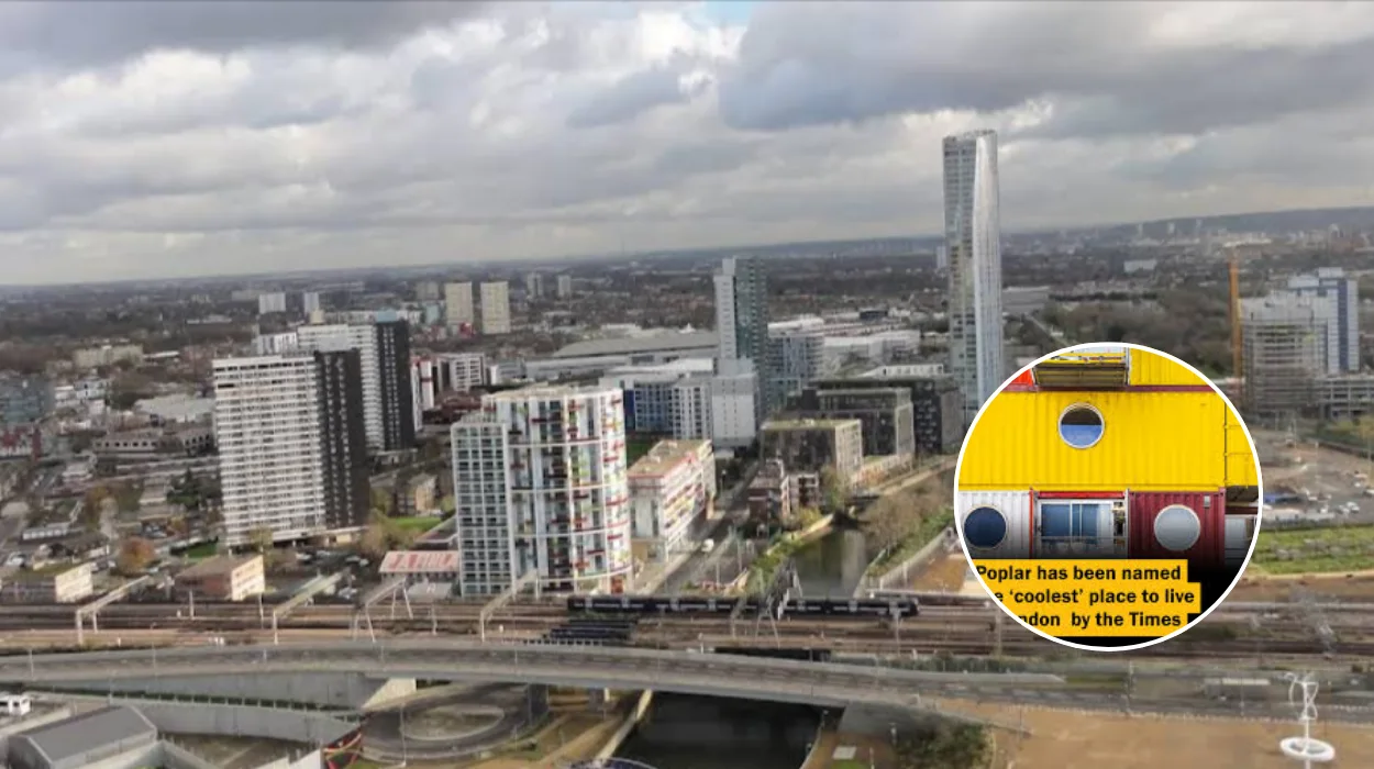 East London's Poplar: Coolest Postcode 2026 by The Times