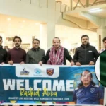 Rashid Abba Meets Syed Yousaf Raza Gilani on Football Promotion