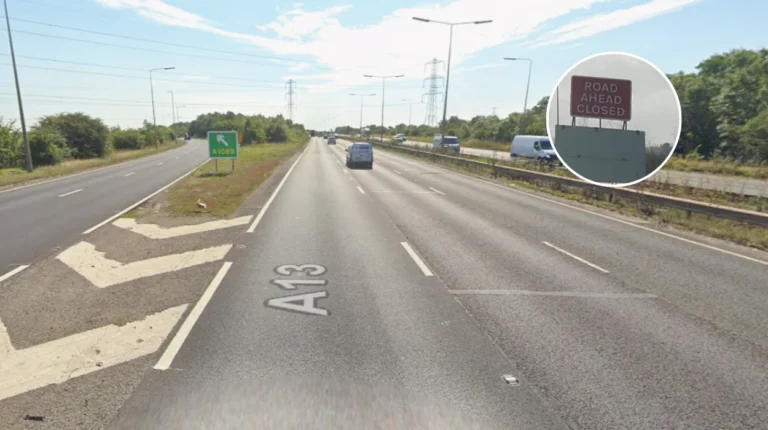 A13 Westbound Closed in Rainham after Car Fire - Recap 2026