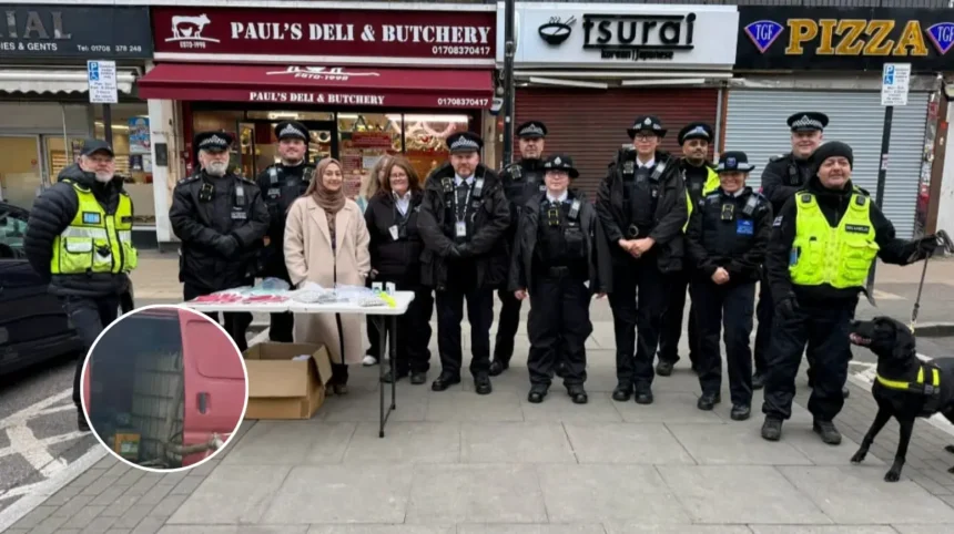 Havering Police Warn of Red Van Driveway Scam