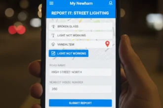 How to Report a Broken Street Light in Newham