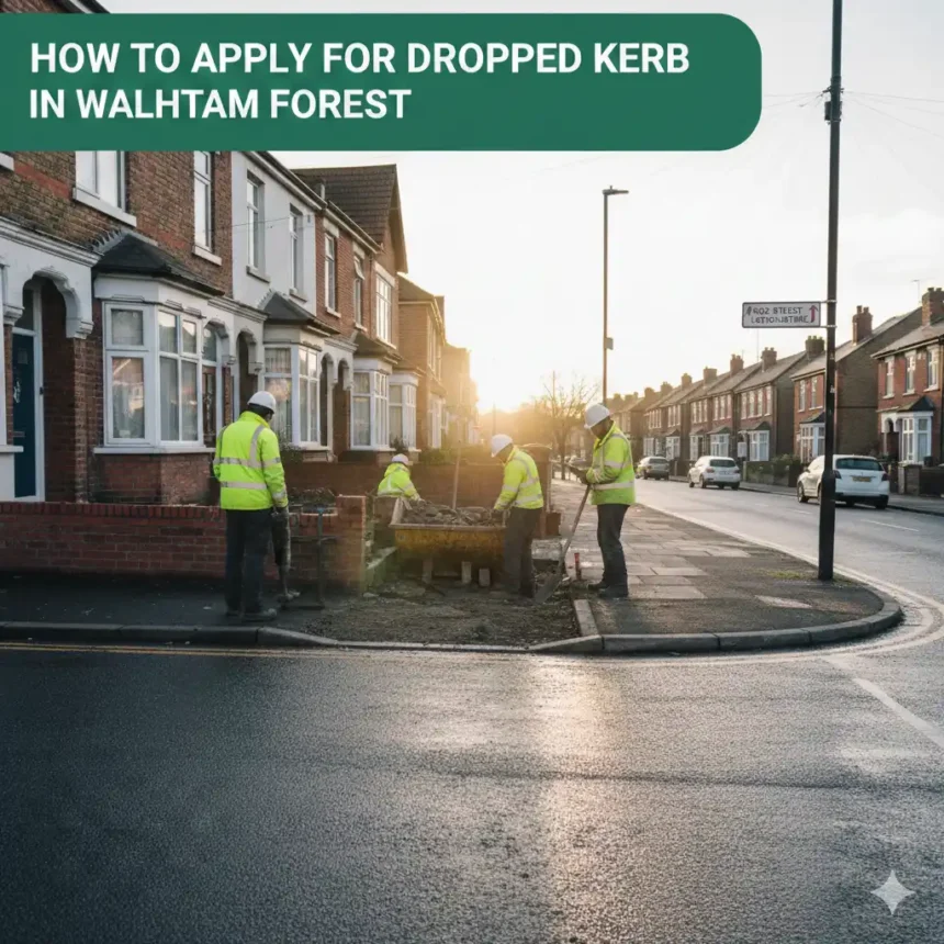 How to apply for a dropped kerb in Waltham Forest