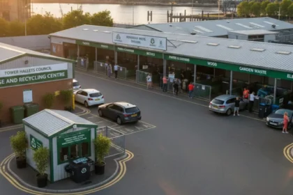 How to find a local recycling center in Tower Hamlets