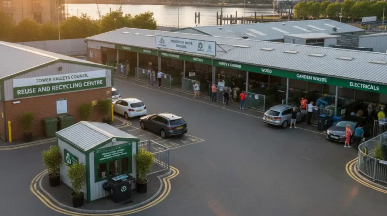 How to find a local recycling center in Tower Hamlets