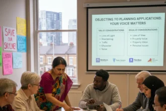 How to object to a planning application in East London