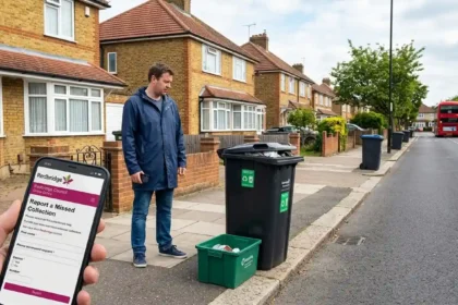 How to report a missed bin in Redbridge