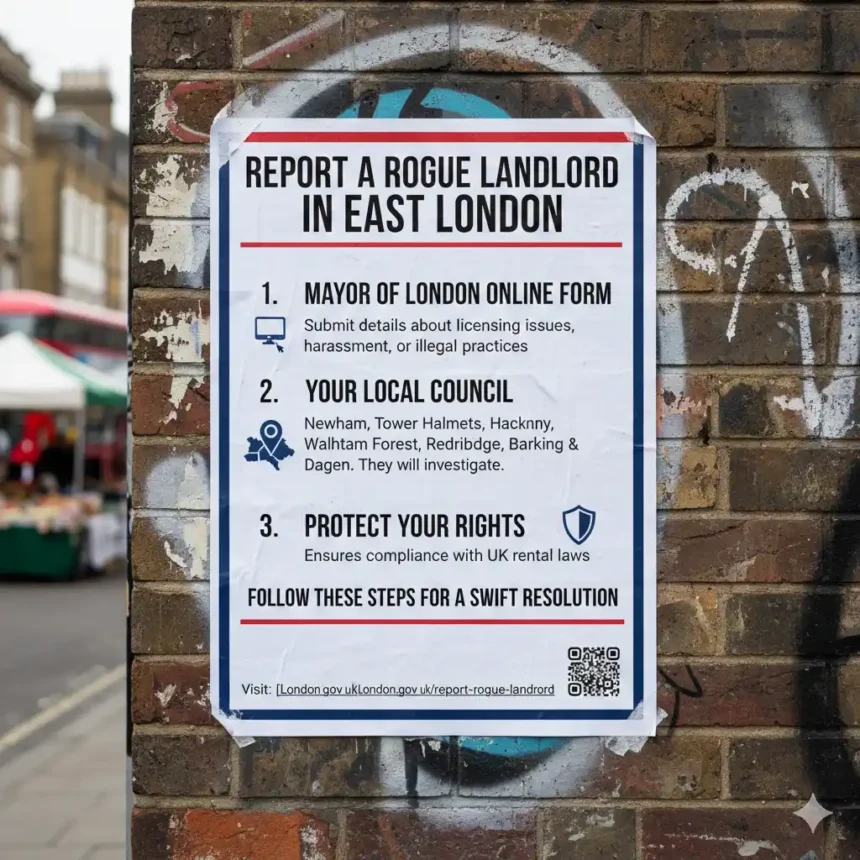 How to report a rogue landlord in East London