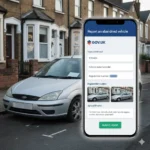 How to report an abandoned car in East London
