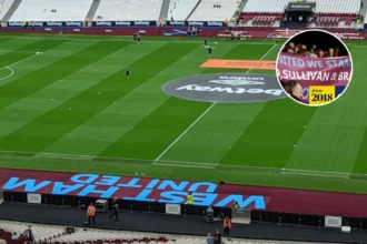 West Ham Fans Protest Sullivan & Brady at Burton 2026